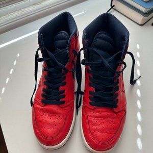 Jordan 1 High Retro David Letterman Crimson Size 11m